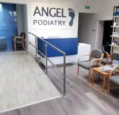 What Angel Podiatry's new premises look like inside